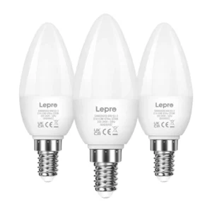 LED bulb LEPRO 600059-WW-EU-3 E14 C37 4.2W (40W) 470lm 2700K warm 250° 3pcs