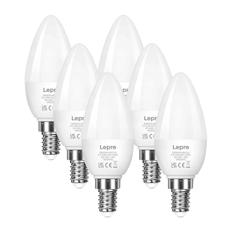 LED bulb LEPRO 600059-WW-EU-6 E14 candle 4.2W (40W) 470lm 2700K class E