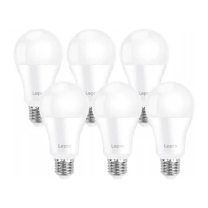 LED bulb LEPRO 100080-DW-EU-6 E27 A60 13W(100W) 1521lm 6500K 180° 6pcs