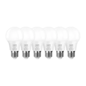 LED bulb LEPRO 100089-WW-EU-6 E27 A60 8.5W (60W) 806lm 2700K warm 180° 6pcs