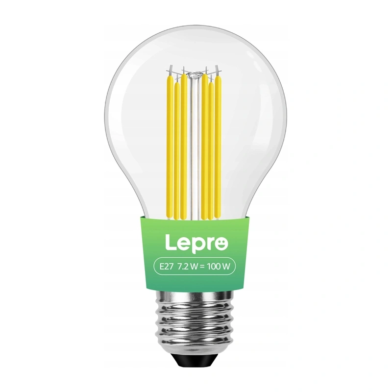 LED bulb LEPRO 100094-WW-EU E27 Filament 7.2W (100W) 1521lm 2700K class A