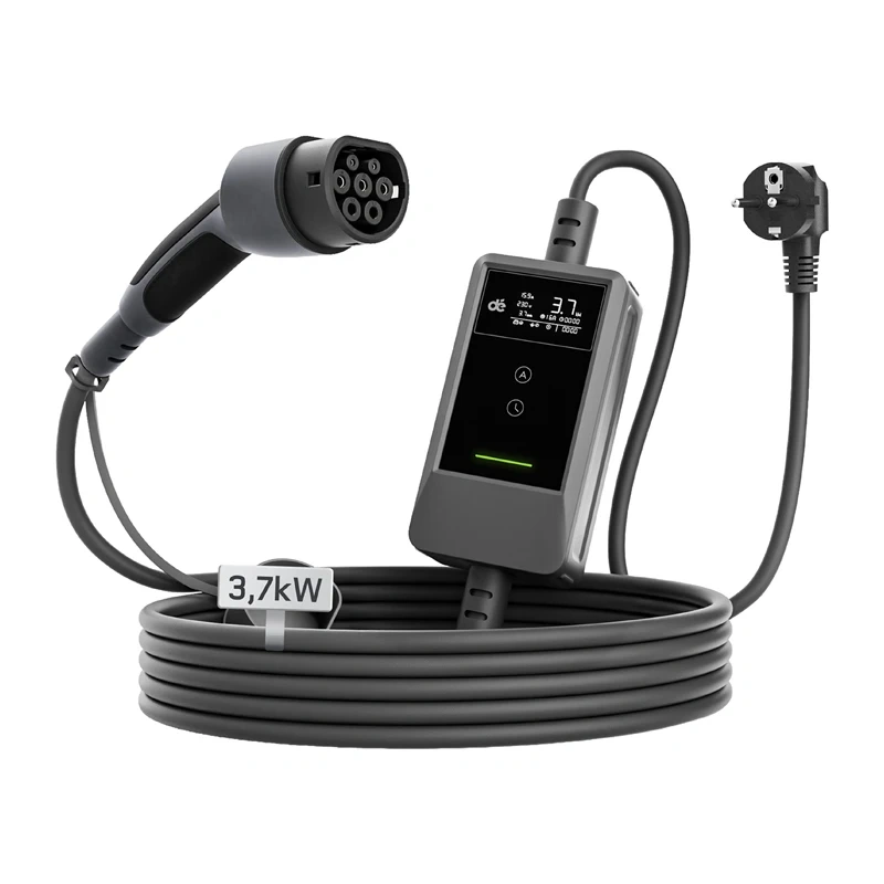 Portable EV charger DEPOW 3kW with 20m cable
