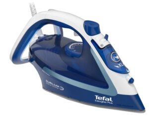 Σίδερο Tefal - Easygliss Plus FV5735E0, 2500W, 45 g/min, μπλε/λευκό
