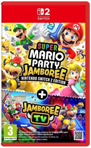 Super Mario Party Jamboree + Jamboree TV (Nintendo Switch 1&2)