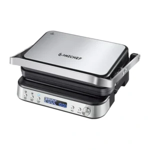 Electric Grill AMZCHEF CE-LS-GC02C-H-WP