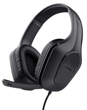 Ακουστικά gaming Trust - GXT 415 Zirox, μαύρα