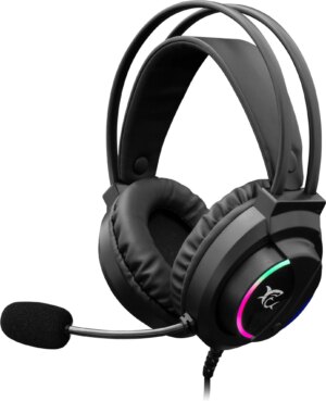 Ακουστικά gaming White Shark - WOLF, μαύρα