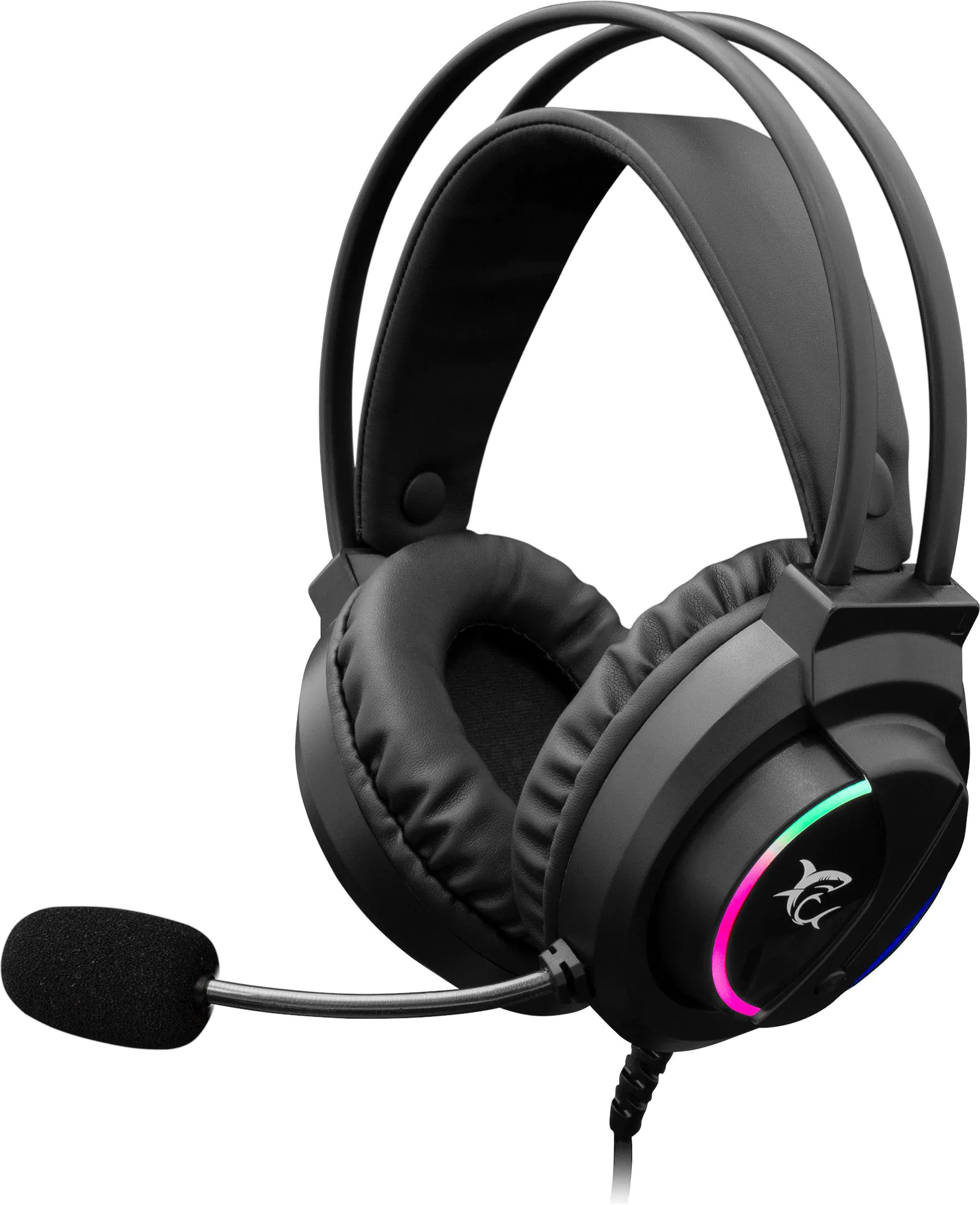 Ακουστικά gaming White Shark - WOLF, μαύρα