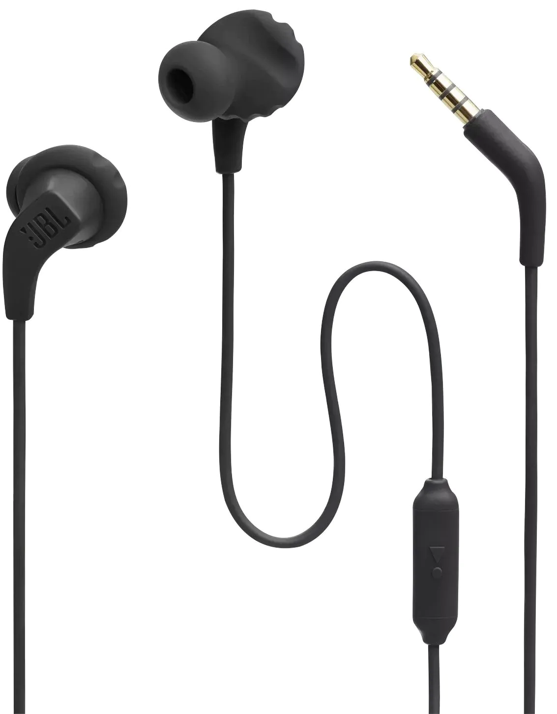 Αθλητικά ακουστικά με μικρόφωνο JBL - Endurance Run 2, μαύρα