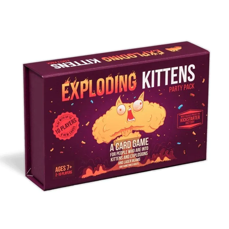 Επιτραπέζιο παιχνίδι Exploding Kittens - Party Pack, πάρτι