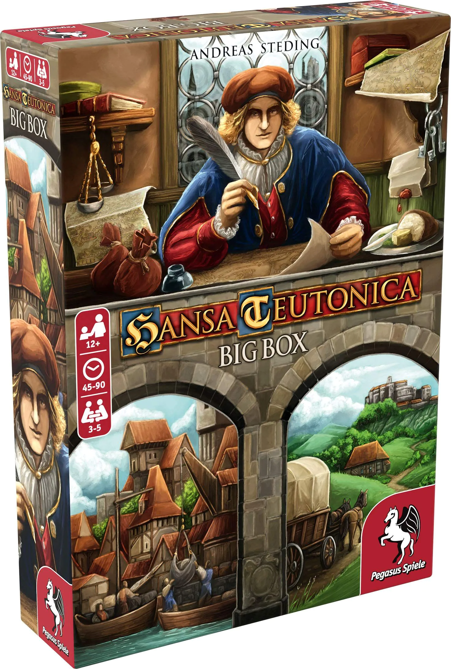 Επιτραπέζιο παιχνίδι Hansa Teutonica Big Box - στρατηγικό