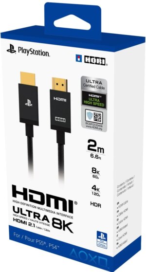 Καλώδιο Hori - Ultra High Speed 8K HDMI 2.1, 2 m