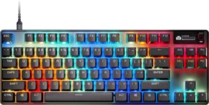 Μηχανικό πληκτρολόγιο SteelSeries - Apex Pro TKL Gen 3, OmniPoint, RGB, μαύρο