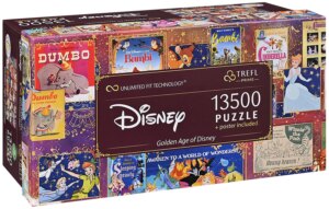 Παζλ Trefl 13 500 κομμάτια - Τα Χρυσά Χρόνια της Disney
