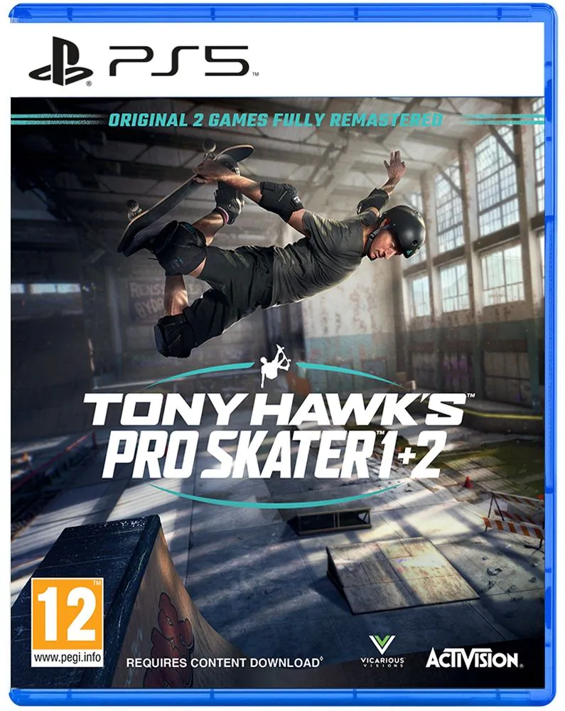 Tony Hawk's Pro Skater 1 + 2 Remastered (PS5)